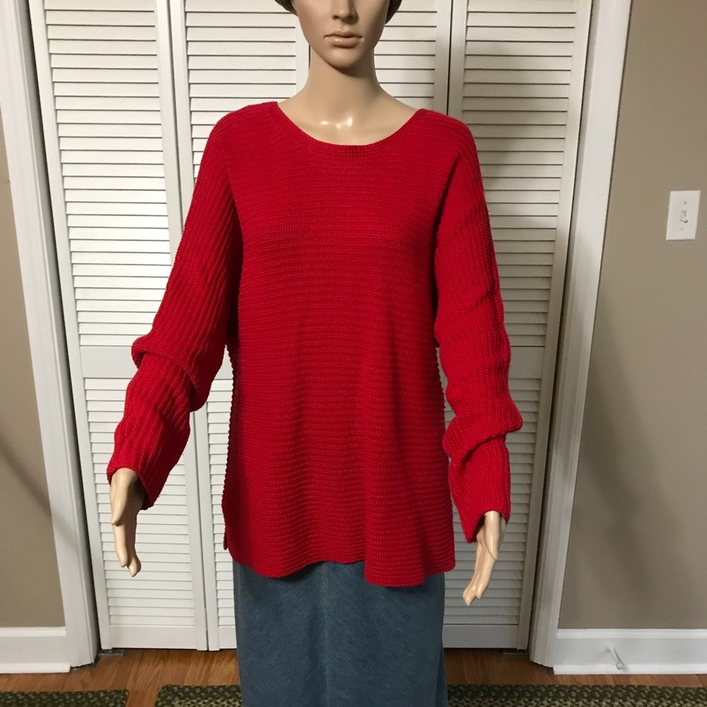 a.n.a. Women's Red Sweater